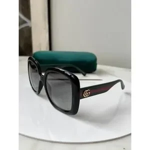 Gucci | Accessories | New Gucci Gg73s Black Striped Arm  display picture 1
